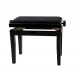 Banquette piano Gewa Deluxe Noire Brillant