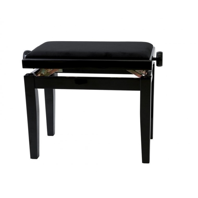 Banquette piano Gewa Deluxe Noire Brillant