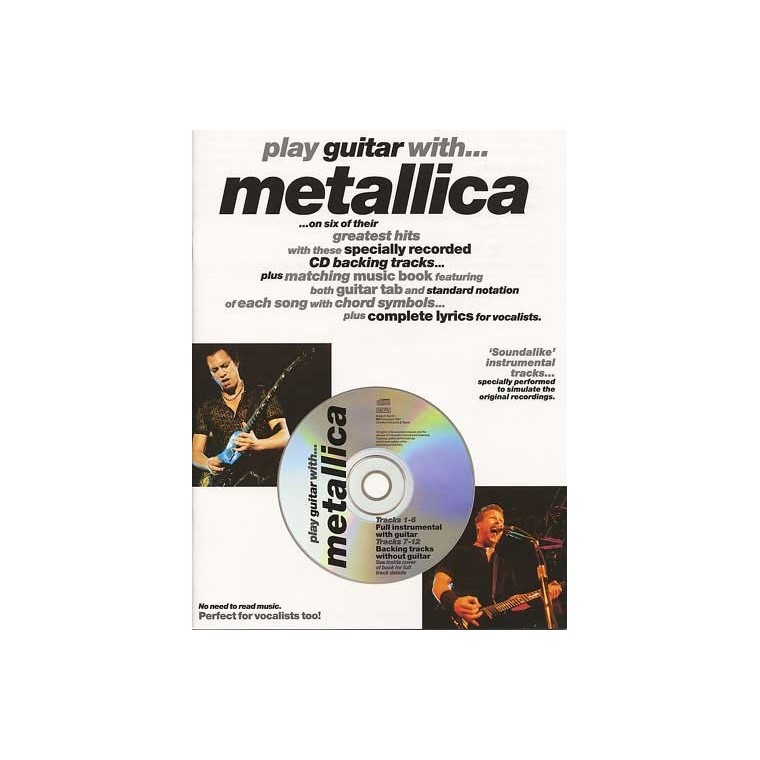 Play guitar with Metallica